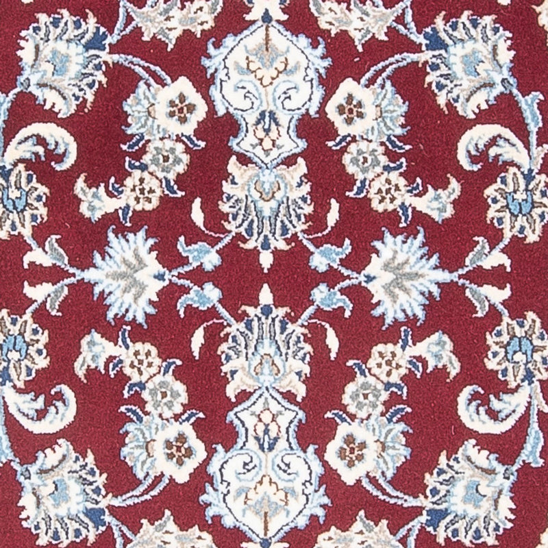 Tapis de couloir Tapis persan - Nain - 194 x 80 cm - rouge