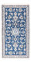 Tapis persan - Nain - 140 x 70 cm - bleu