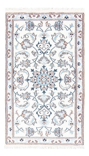 Tapis persan - Nain - 140 x 70 cm - crème