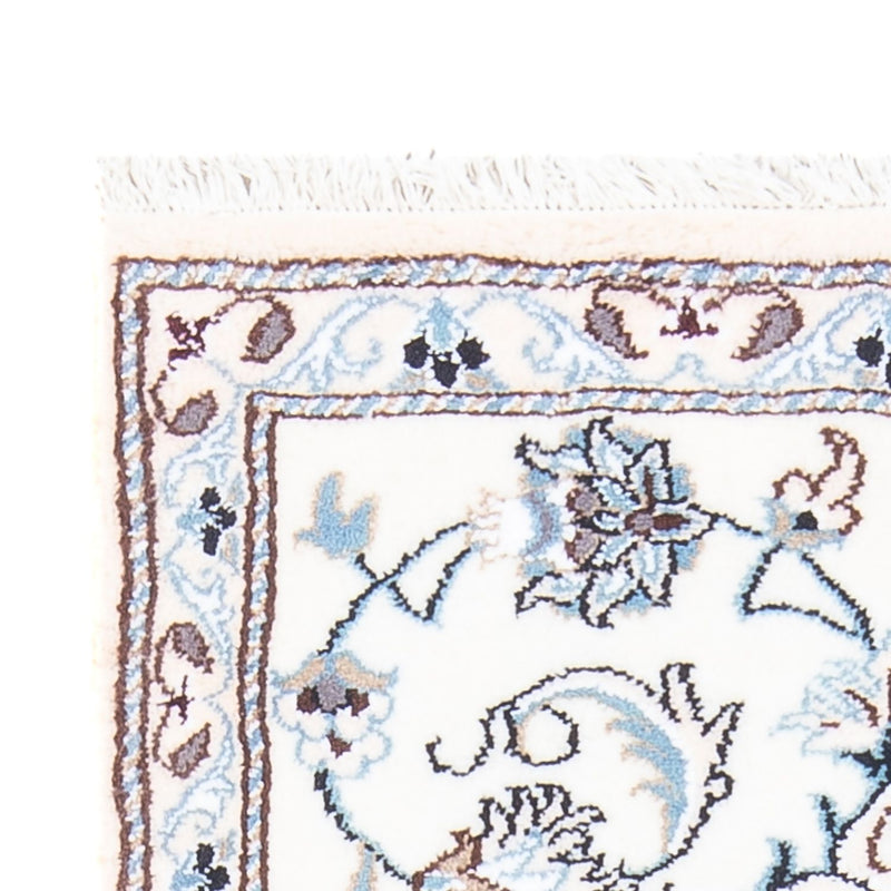 Tapis persan - Nain - 140 x 70 cm - crème
