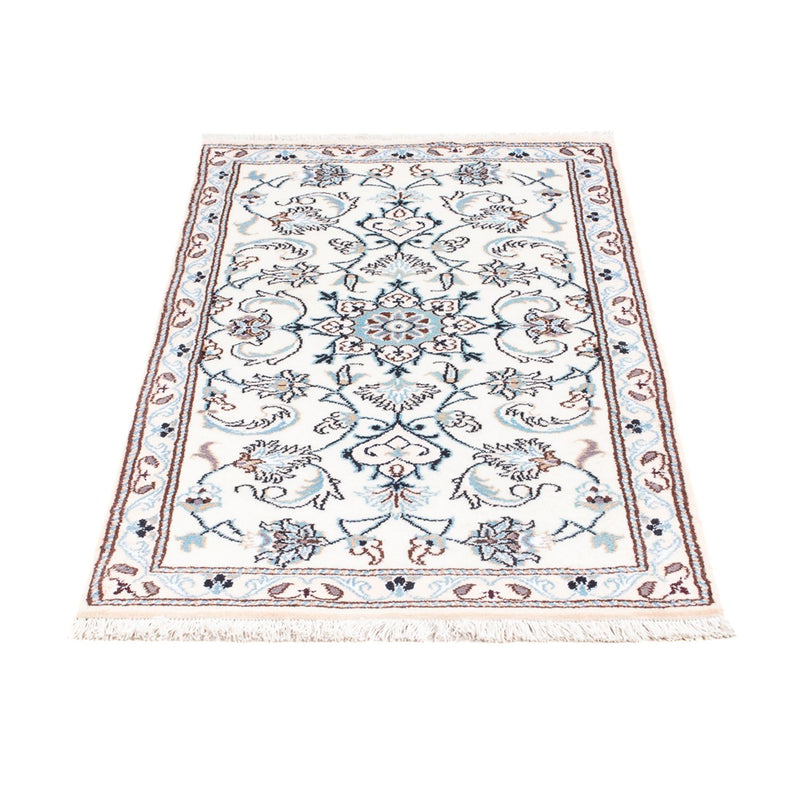 Tapis persan - Nain - 140 x 70 cm - crème