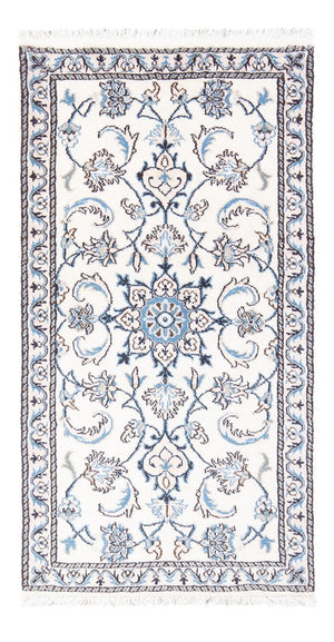 Tapis persan - Nain - 138 x 71 cm - crème