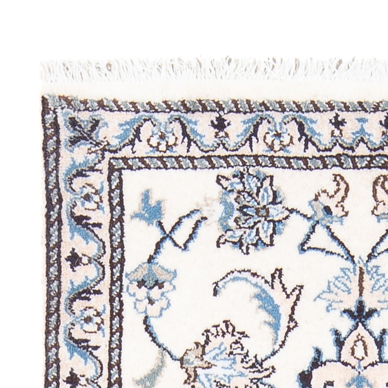 Tapis persan - Nain - 138 x 71 cm - crème