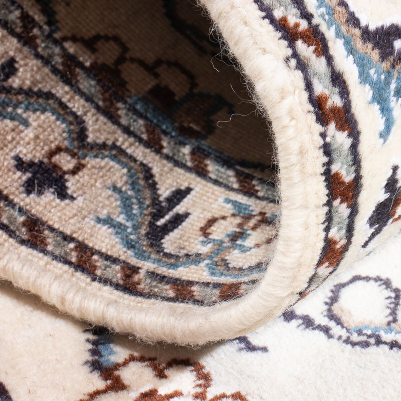 Tapis persan - Nain - 144 x 65 cm - crème