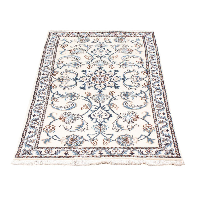 Tapis persan - Nain - 144 x 65 cm - crème