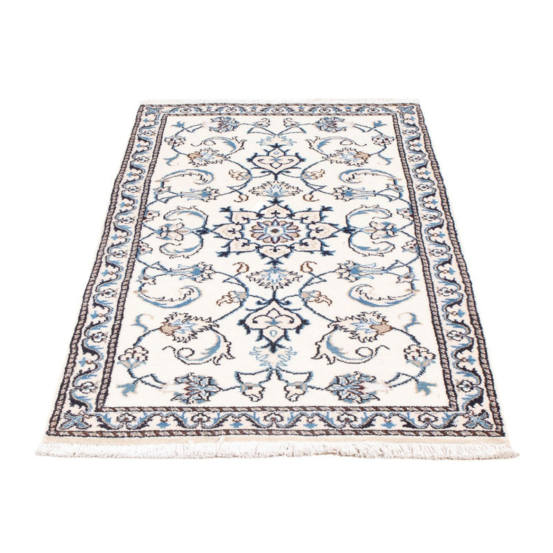 Tapis persan - Nain - 135 x 70 cm - crème