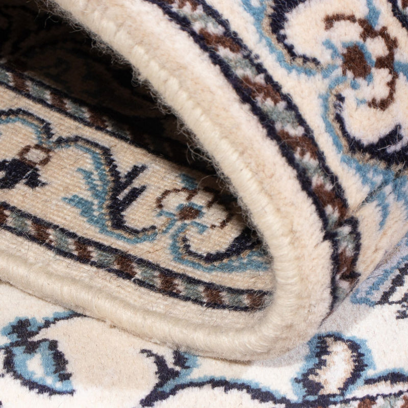 Tapis persan - Nain - 140 x 90 cm - crème