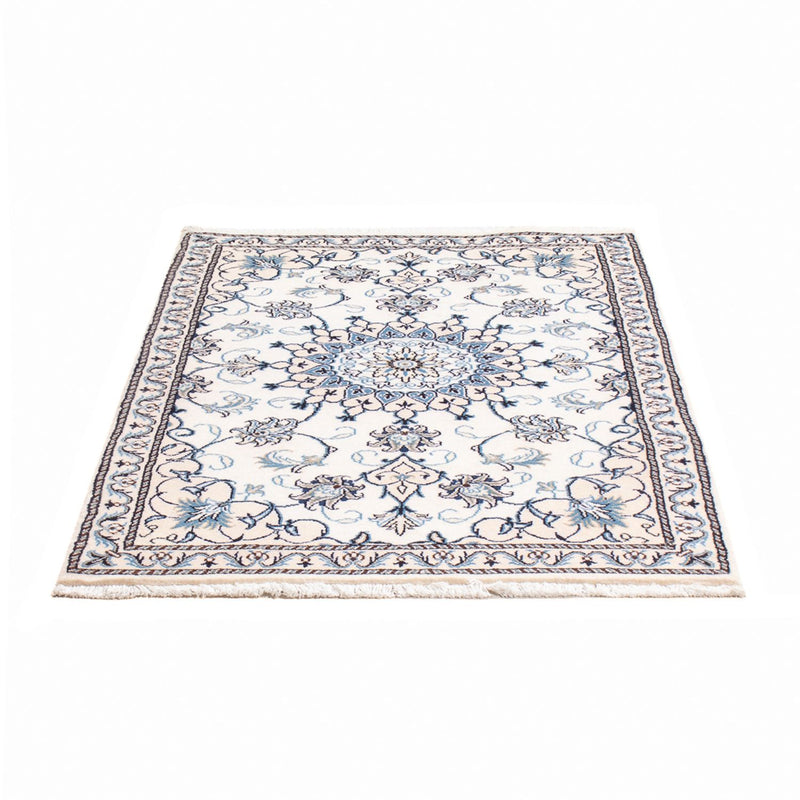 Tapis persan - Nain - 140 x 90 cm - crème