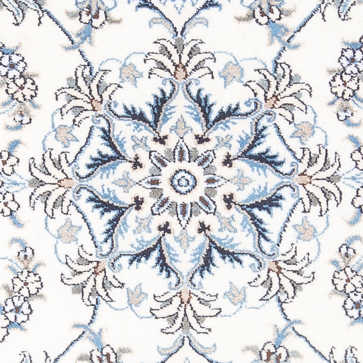 Tapis persan - Nain - 137 x 87 cm - crème