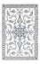 Tapis persan - Nain - 141 x 88 cm - crème