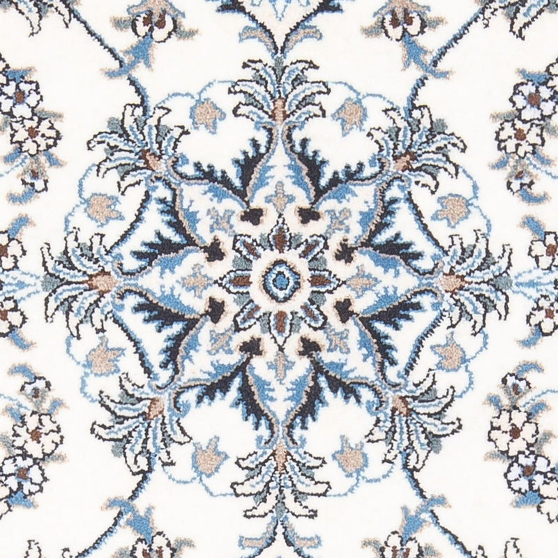 Tapis persan - Nain - 141 x 88 cm - crème