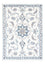 Tapis persan - Nain - 131 x 90 cm - crème