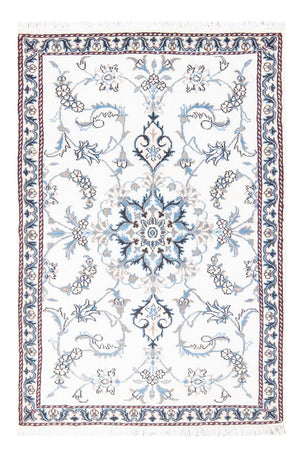 Tapis persan - Nain - 137 x 88 cm - crème