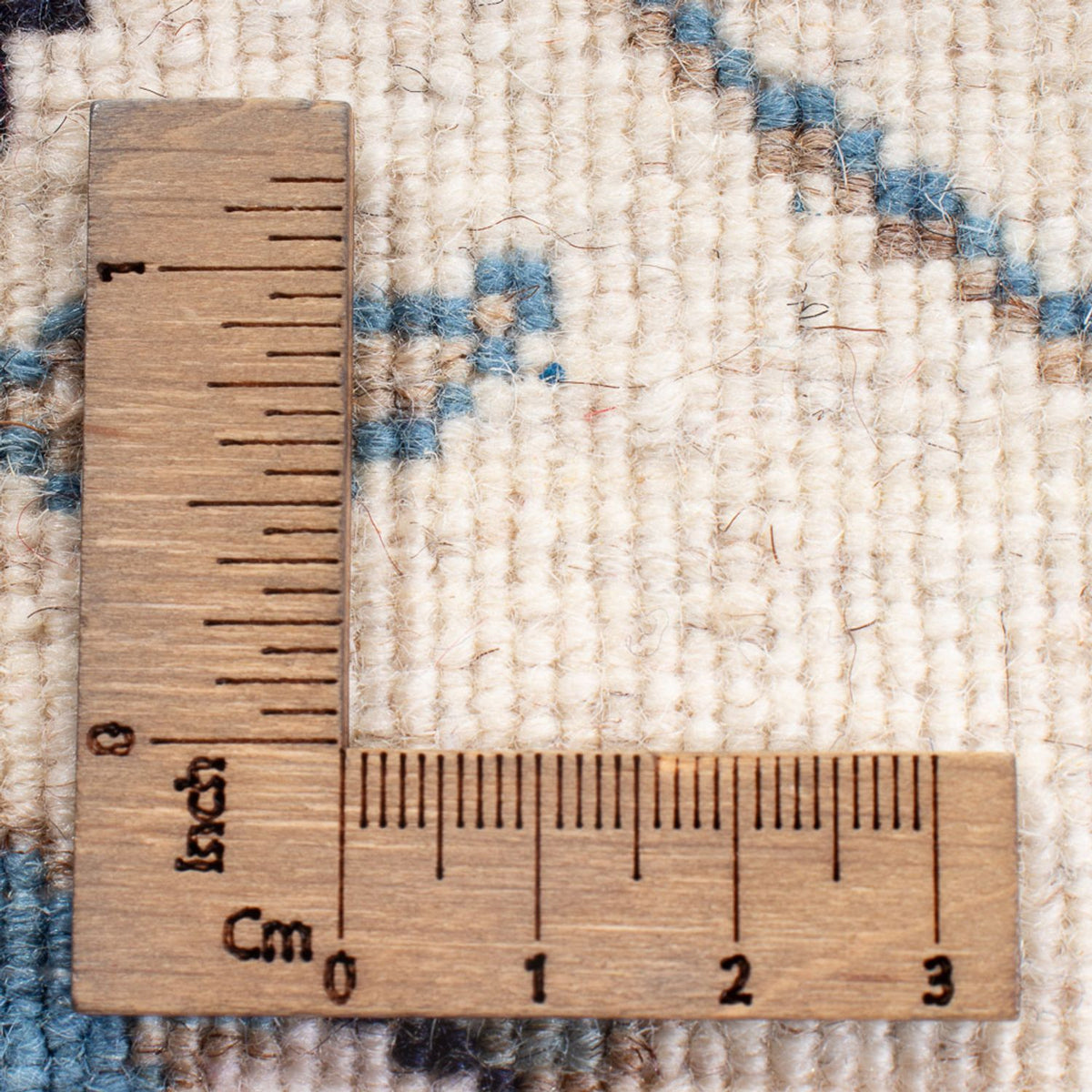 Tapis persan - Nain - 137 x 88 cm - crème