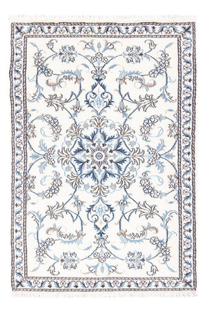 Tapis persan - Nain - 132 x 86 cm - crème