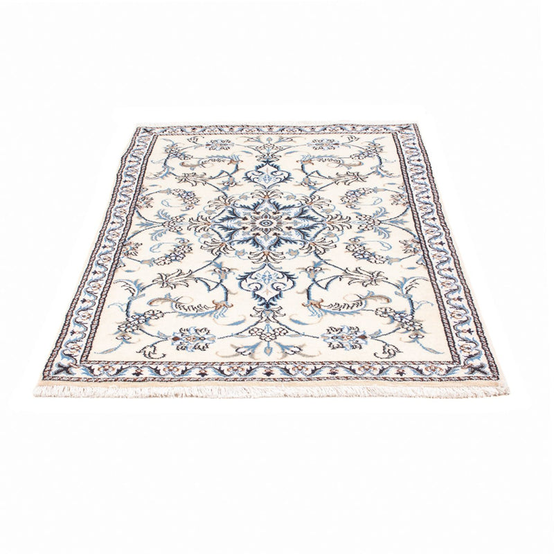Tapis persan - Nain - 132 x 86 cm - crème