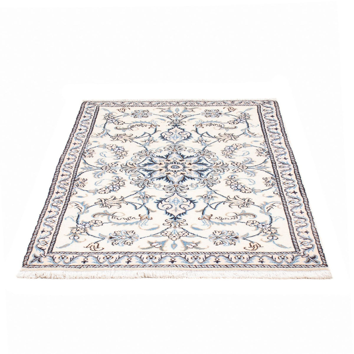 Tapis persan - Nain - 144 x 88 cm - crème