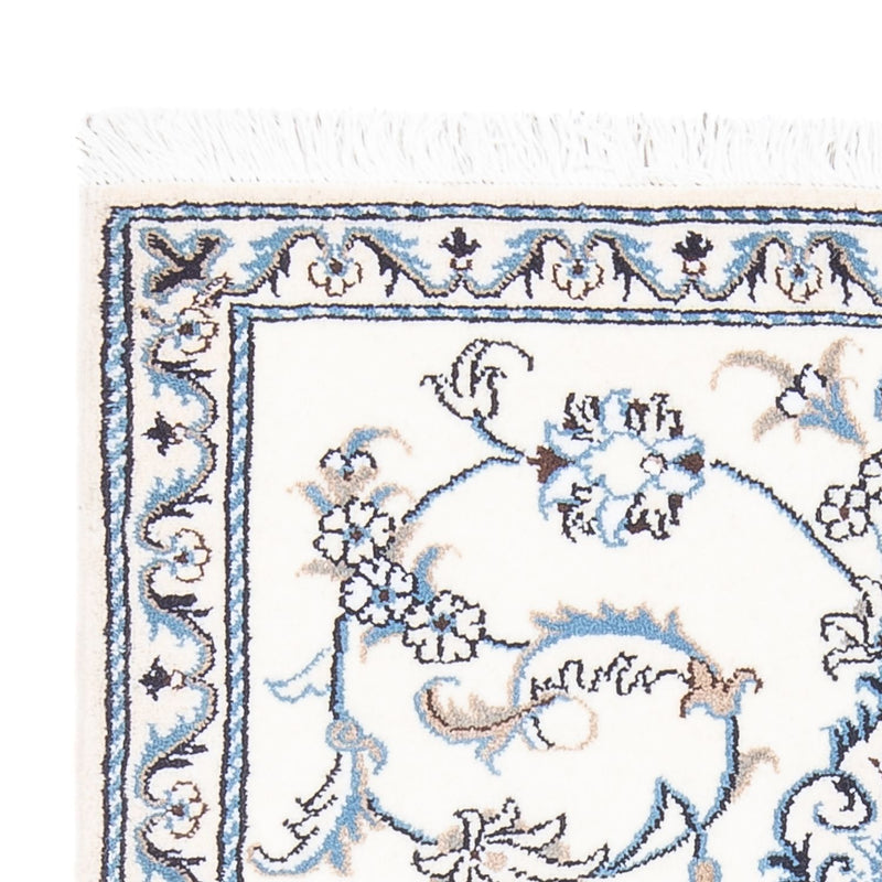 Tapis persan - Nain - 137 x 90 cm - crème