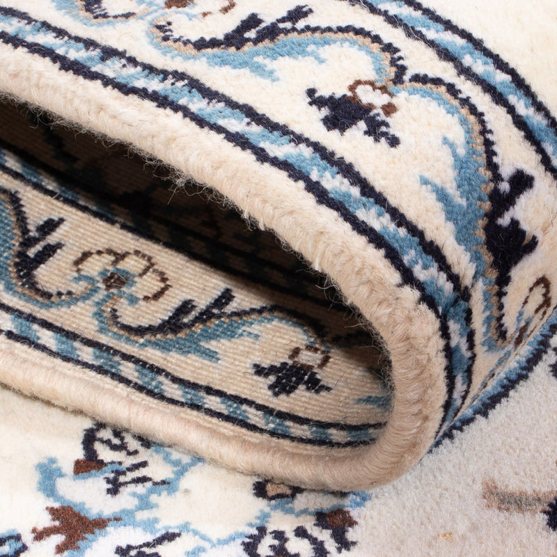 Tapis persan - Nain - 137 x 90 cm - crème