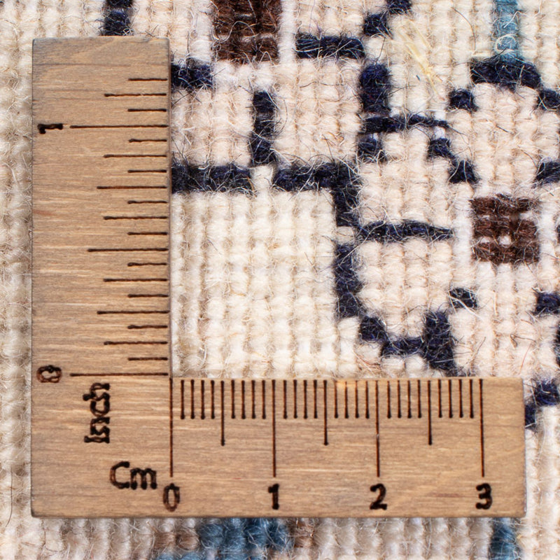 Tapis persan - Nain - 137 x 90 cm - crème