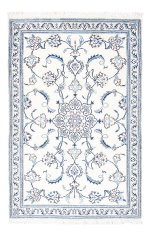 Tapis persan - Nain - 138 x 90 cm - crème