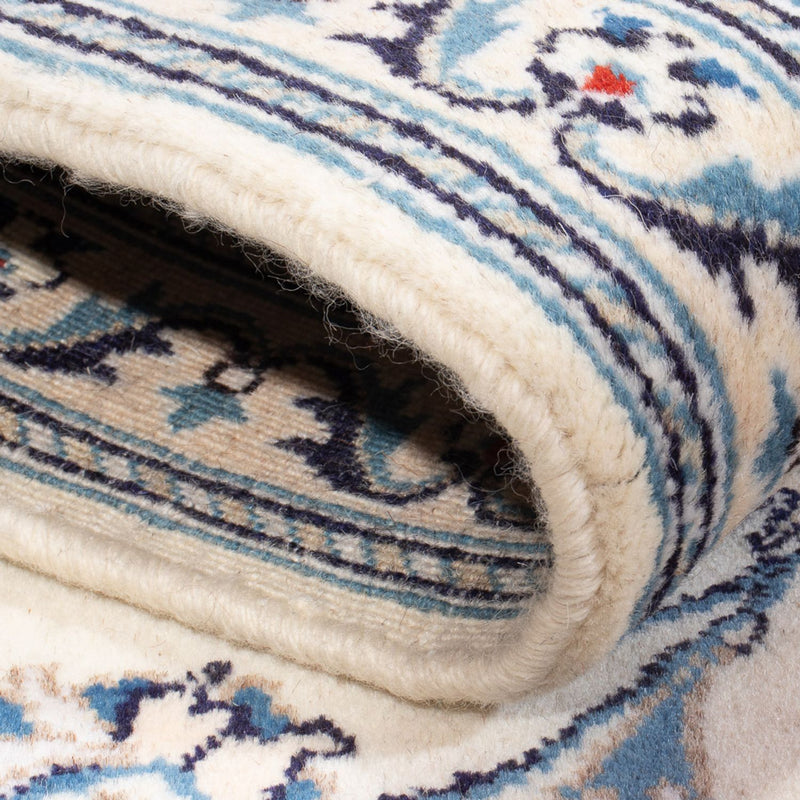 Tapis persan - Nain - 138 x 90 cm - crème