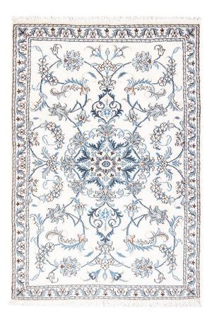 Tapis persan - Nain - 140 x 92 cm - crème