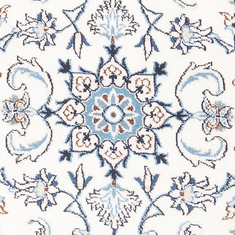 Tapis persan - Nain - 137 x 70 cm - crème