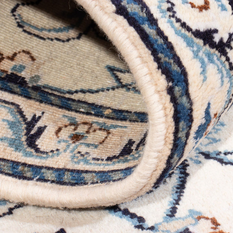 Tapis persan - Nain - 137 x 70 cm - crème