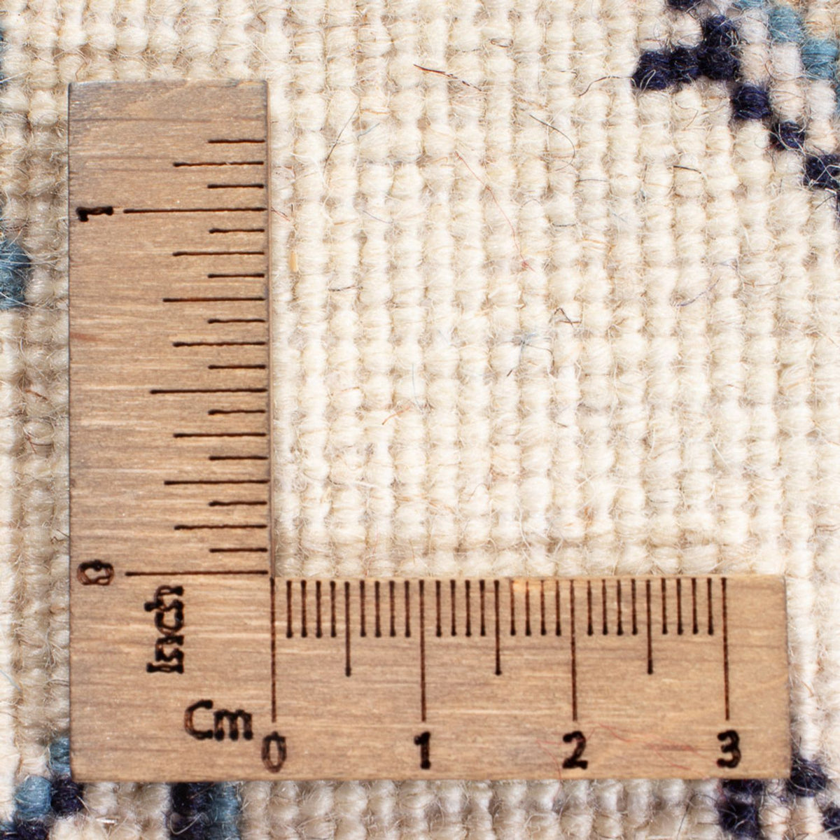 Tapis persan - Nain - 137 x 70 cm - crème