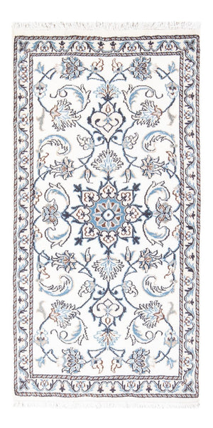 Tapis persan - Nain - 140 x 70 cm - crème