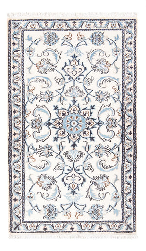 Tapis persan - Nain - 130 x 74 cm - crème