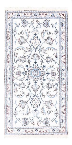 Tapis persan - Nain - 146 x 69 cm - crème