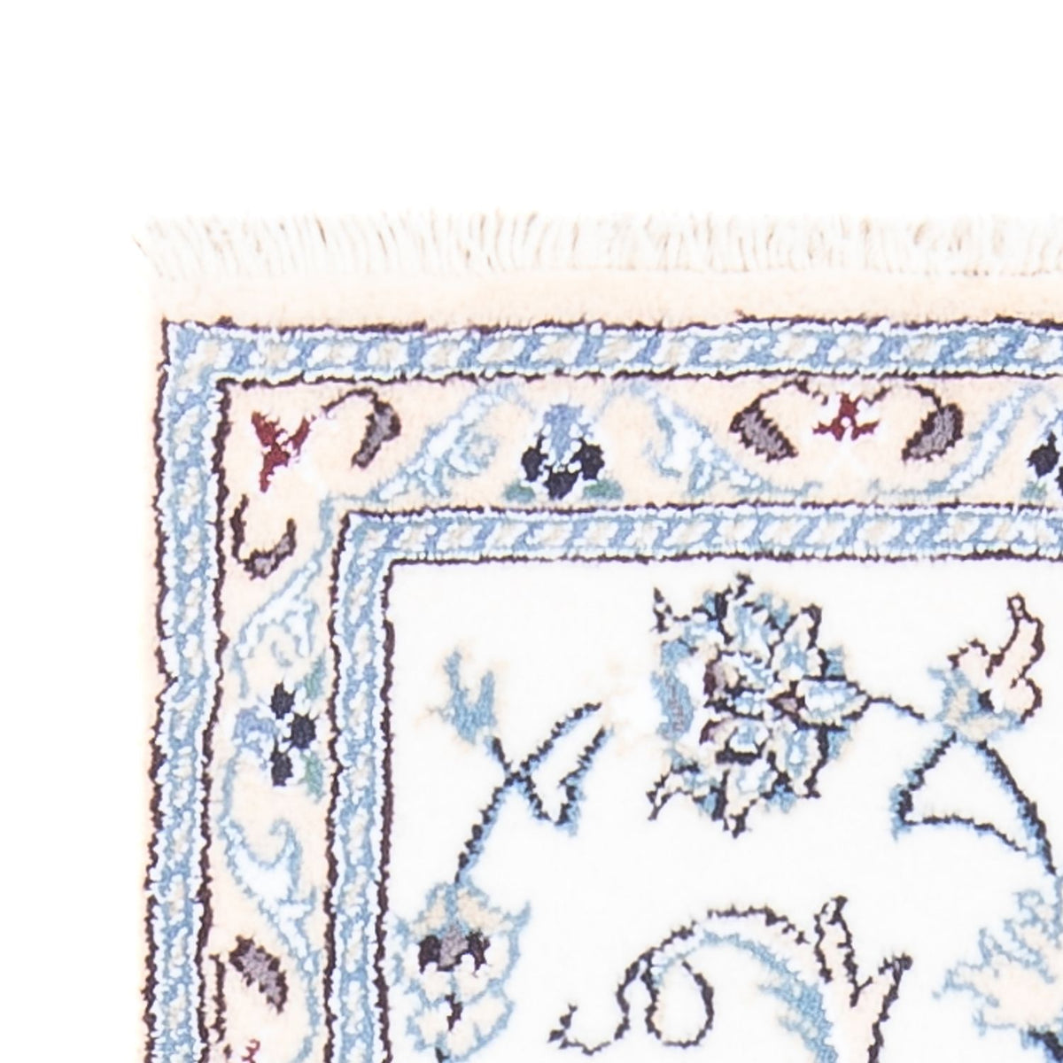 Tapis persan - Nain - 146 x 69 cm - crème