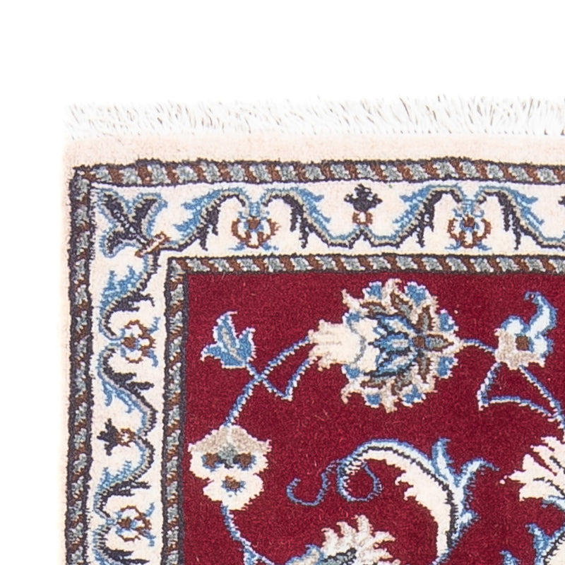 Tapis persan - Nain - 134 x 69 cm - rouge