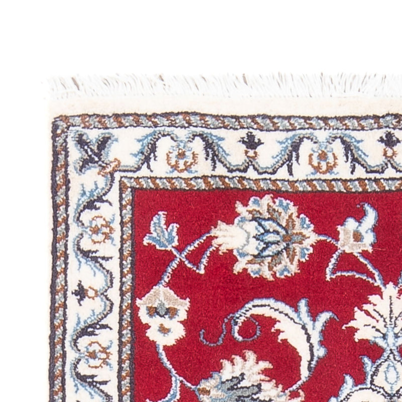 Tapis persan - Nain - 134 x 70 cm - rouge