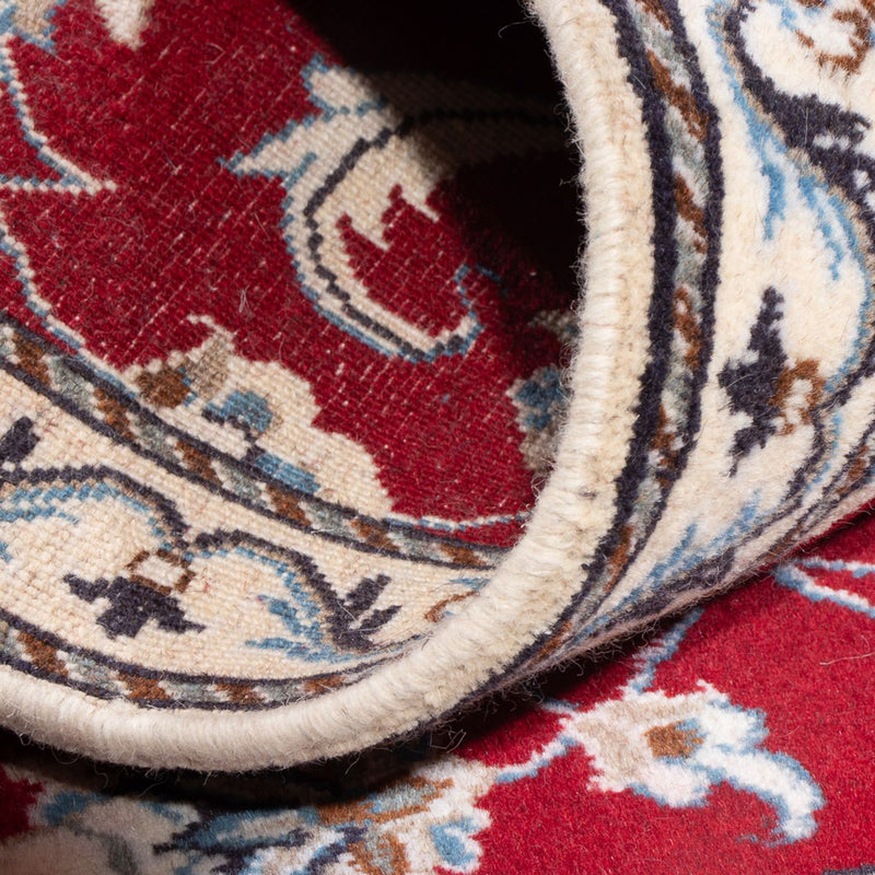 Tapis persan - Nain - 134 x 70 cm - rouge