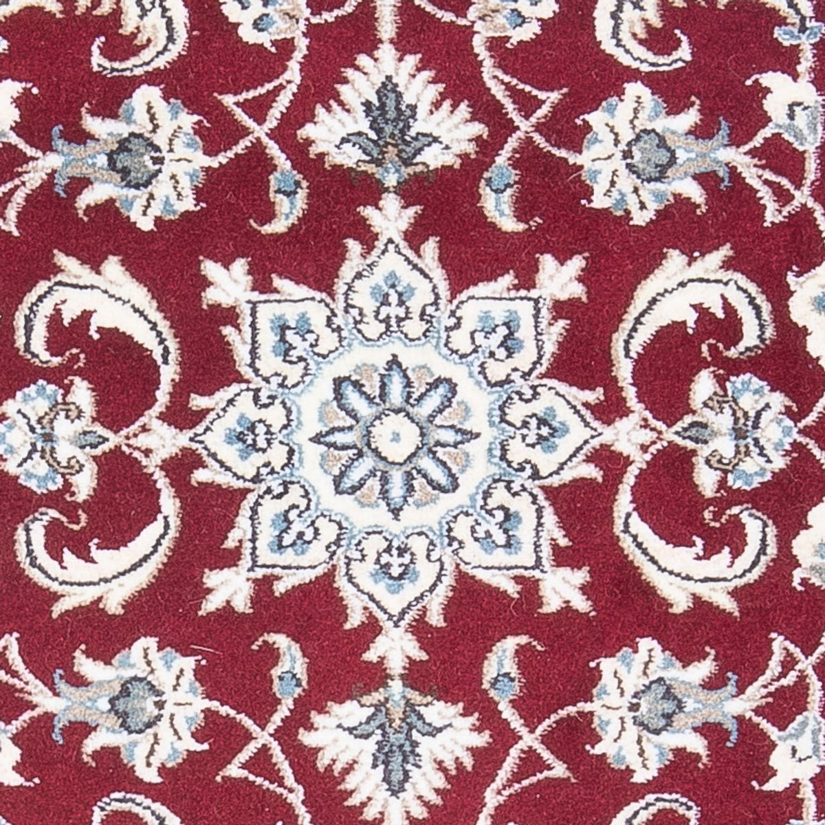 Tapis persan - Nain - 136 x 66 cm - rouge