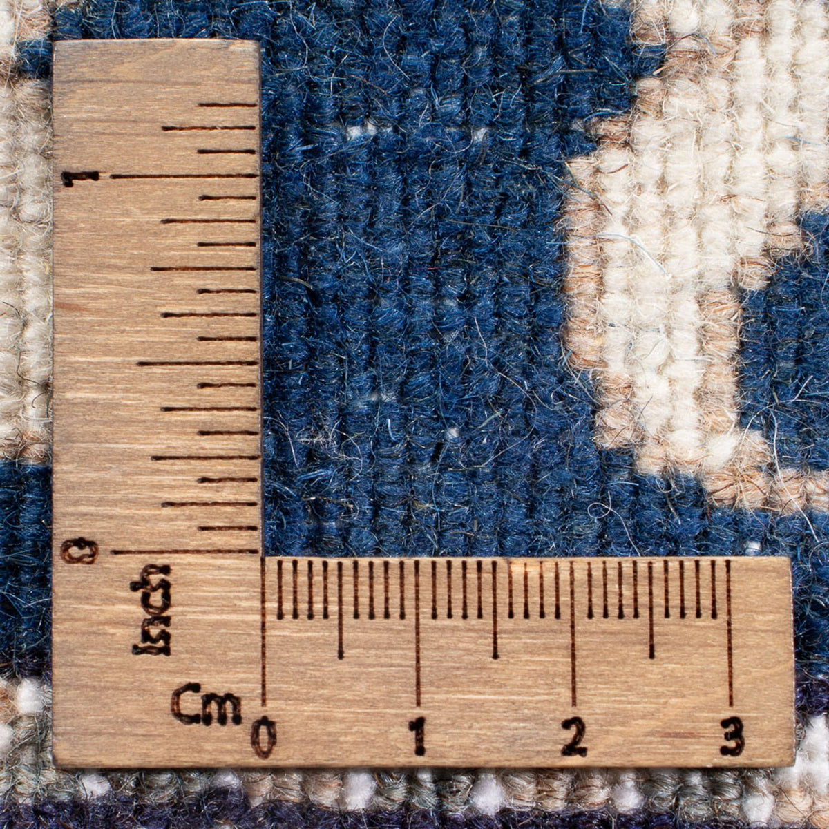Tapis persan - Nain - 137 x 70 cm - bleu