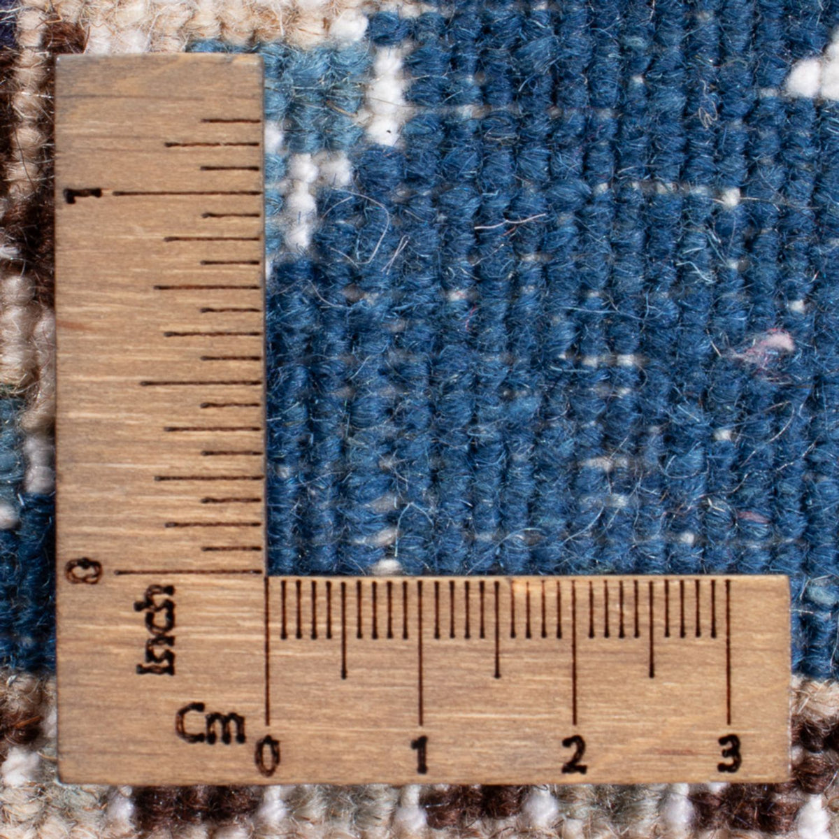 Tapis persan - Nain - 135 x 70 cm - bleu