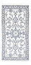 Tapis persan - Nain - 141 x 67 cm - crème