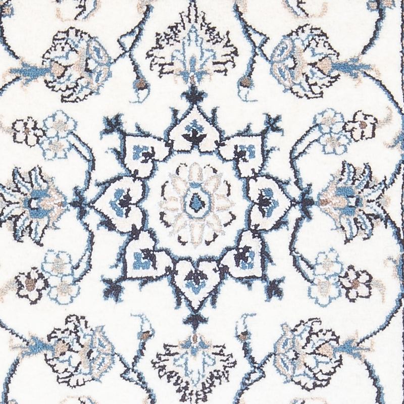 Tapis persan - Nain - 141 x 67 cm - crème