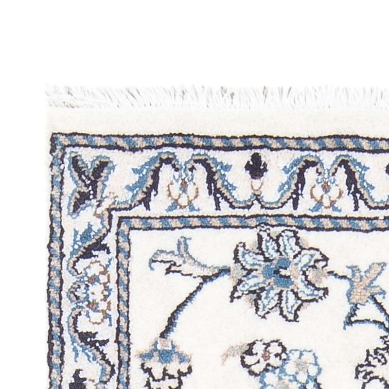 Tapis persan - Nain - 141 x 67 cm - crème