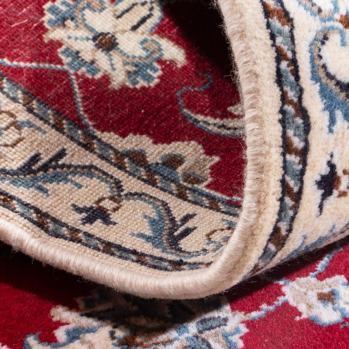 Tapis persan - Nain - 140 x 70 cm - rouge