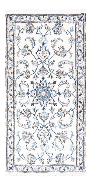 Tapis persan - Nain - 137 x 89 cm - crème