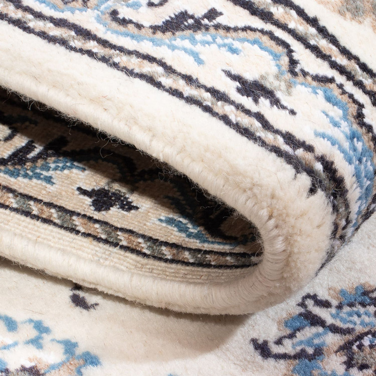 Tapis persan - Nain - 136 x 69 cm - crème