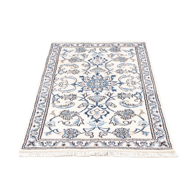 Tapis persan - Nain - 136 x 69 cm - crème