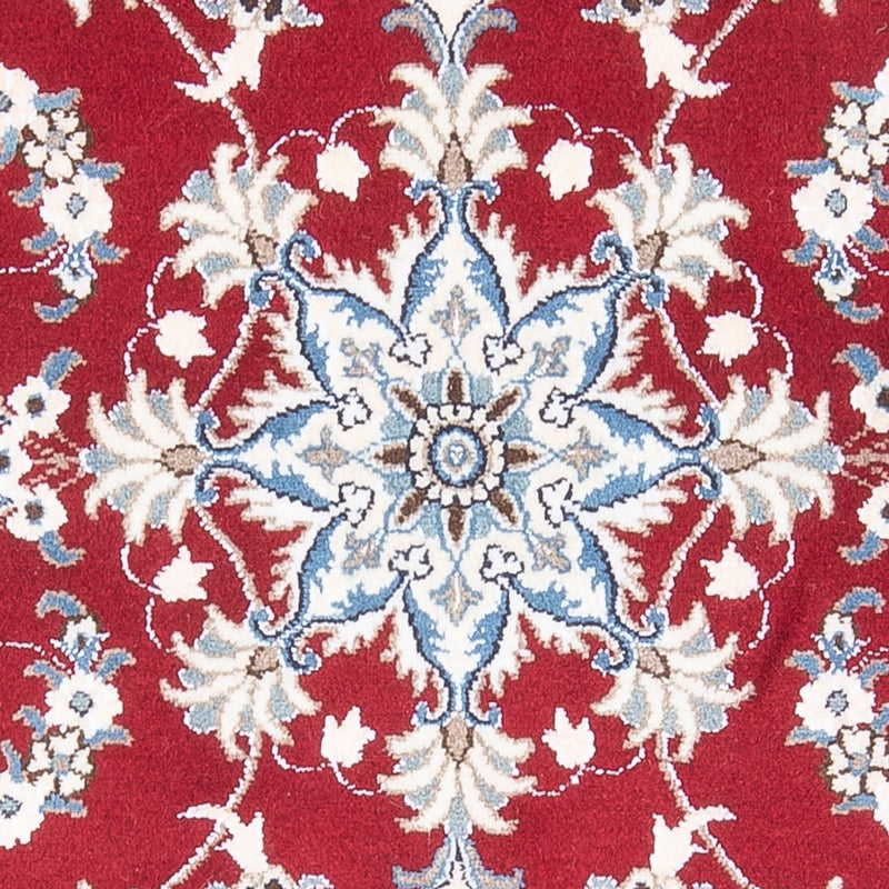 Tapis persan - Nain - 138 x 87 cm - rouge