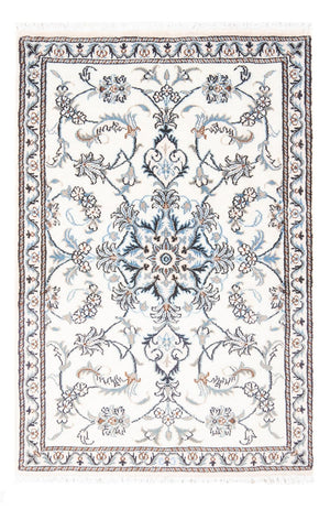 Tapis persan - Nain - 140 x 86 cm - crème