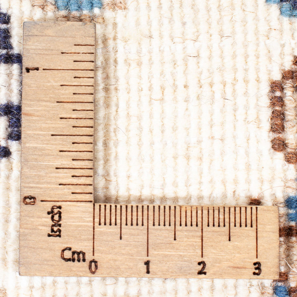 Tapis de couloir Tapis persan - Nain - 201 x 85 cm - crème